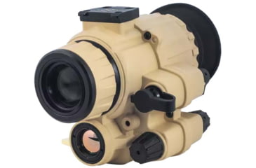 Image of AGM Global Vision F14-AP Fusion Night Vision and Thermal Monocular, 640x512, 50 Hz, Advanced Performance Photonis FOM1800-2300, Gen 2 Plus, P43-Green Phosphor IIT, Sand, 7152521111012F14