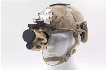 Image of AGM Global Vision F14-APW Fusion Night Vision and Thermal Monocular, 640x512, 50 Hz, Advanced Performance Photonis FOM1800-2300, Gen 2 Plus, P45-White Phosphor IIT, Sand, 7152521121012F14