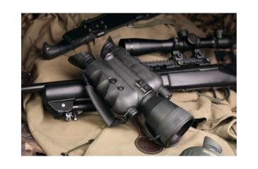 Image of AGM Global Vision FoxBat-5 NL3 Night Vision Bi-Ocular W/Sioux850 Long-Range Infrared Illuminator, 5x, Gen 2 Plus, Level 3, Black, 10.3 5.5 3.1, 13FXB522103031