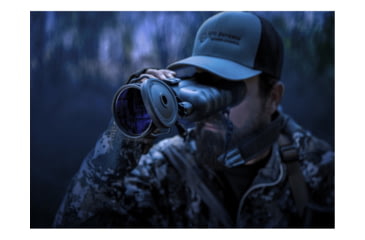 Image of AGM Global Vision FoxBat-5 NL3 Night Vision Bi-Ocular W/Sioux850 Long-Range Infrared Illuminator, 5x, Gen 2 Plus, Level 3, Black, 10.3 5.5 3.1, 13FXB522103031