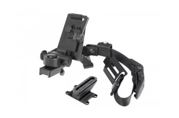 Image of AGM Global Vision Helmet Mount G50MP for MICH and PASGT, Black, 6103HM51