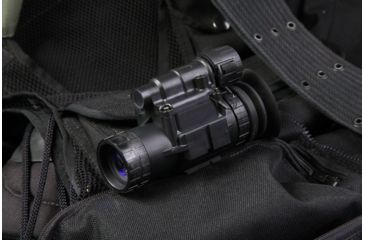 Image of AGM Global Vision MUM-14A NW2 Multi Purpose Night Vision Monocular, Gen 2+ , Level 2, Mil Spec, White Phosphor, Black, 11M14122354021
