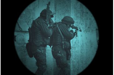 Image of AGM Global Vision MUM-14A NW2 Multi Purpose Night Vision Monocular, Gen 2+ , Level 2, Mil Spec, White Phosphor, Black, 11M14122354021