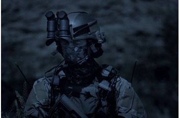 Image of AGM Global Vision NVG40 1x27mmDual Tube Night Vision Goggle/Binocular Gen 2+, F/1.3, Level 2, Black 14NV4122353021