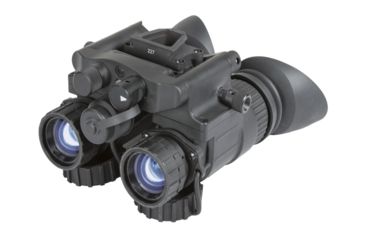 Image of AGM Global Vision NVG40 1x27mmDual Tube Night Vision Goggle/Binocular Gen 2+, F/1.3, Level 2, Black 14NV4122353021