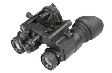 Image of AGM Global Vision NVG50 1/3x19mm Dual Tube Night Vision Goggle/Binocular 51 degree FOV Gen 3+ Auto-Gated, F/1.26, Level 2, Black, 12NV5123453021