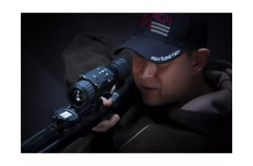 Image of AGM Global Vision Rattler TS25-384 Compact Short/Medium Range Thermal Imaging Rifle Scope, 1.5x25mm, 384x288, 50 Hz, Black, 7.37 2.46 2.33, 3092455004TH21