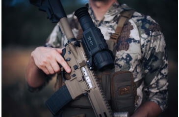 Image of AGM Global Vision Rattler V3 LRF 35-384 3.5-28x 35mm Thermal Imaging Rifle Scope, 50Hz, 384x288, Black, RATT35-384-V3