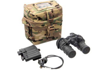 Image of AGM Global Vision Ultralight Night Vision Goggle/Binocular with FOM 2200+ Gen 3 Auto-Gated, P45-White Phosphor IIT, Black, 12UN41294194111