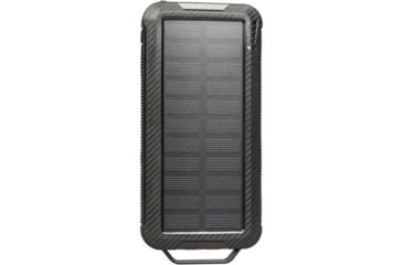 Image of AGM Global Vision Universal Power Bank w/ Solar Panel, 10,000 mAh, Black, 6308EPB1
