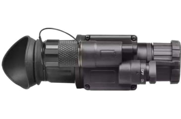 Image of AGM Global Vision Wolf-14 NL1 1x25mm Night Vision Monocular, Gen 2+, Level 1, Green Phosphor, 42 Degrees, Black, 11W14122153011