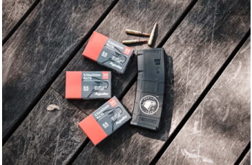 Image of Aguila Ammunition 5.56x45mm NATO Ammo 55 Grain FMJ Brass Case Rifle Ammo, 450 Rounds, 1E556155-BP