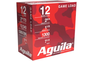 Image of Aguila Ammunition Competition 12 Gauge 1 oz 2 3/4in Centerfire Shotgun Ammo, 25 Rounds, 1CHB1327