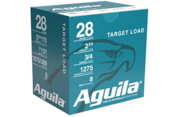 Image of Aguila Ammunition Field 28 Gauge 3/4 oz 2 3/4in Centerfire Shotgun Ammo, 25 Rounds, 1CHB2878