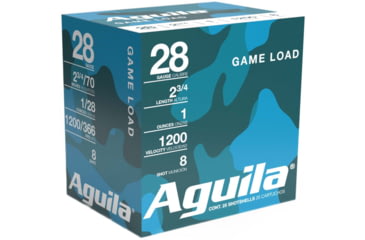 Image of Aguila Ammunition Shotshell 28 Gauge 1oz #8 Shotgun Ammo, 25 Rounds, 1CHB2838