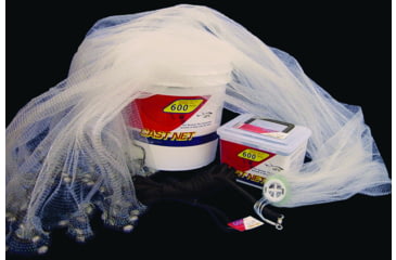 Image of Ahi 600 Pro Series 6 Panel Cast Net 6' Clear Mono Net 1/4in Mesh, CN-606