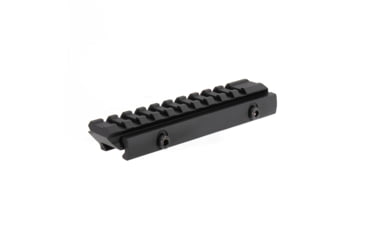 Image of AIM Sports Inc 1/4In High, 5In Long Riser Mount, Black, Small, MT012L
