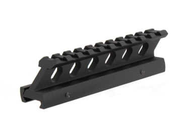 Image of AIM Sports Inc 1In High 5In Long Riser Mount, Black, Small, MT012H