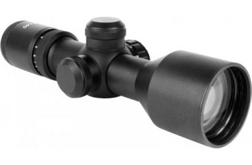 Image of AIM Sports Inc 2.5-10x40 Dual Illuminated Compact Scope w/Green Laser JDG251040G-N