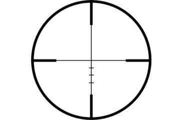 Image of AIM Sports Inc 3-12X32 1 in. BDC Reticle