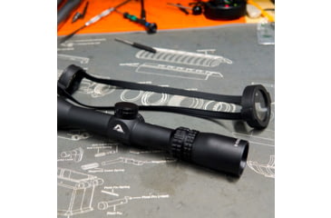 Image of AIM Sports Inc 3-12X32 1 In. Scout Scope With Ao &amp; A1-Bdc Reticle, Black, Medium, J3HD31232A