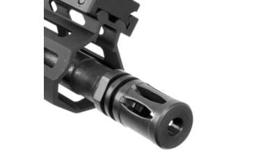 Image of AIM Sports Inc .30 Cal A2 Style Muzzle Brake, Black, Small, PJ008T