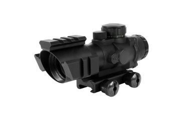Image of AIM Sports Inc 4X32 Tri-Ill. Scope, Black, Medium, Tri-Rail Weaver Rail JTDTR432G
