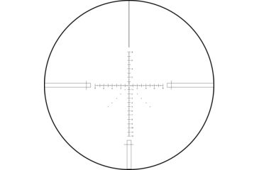 Image of AIM Sports Inc Alpha 6 2.5-15X50 30mm Rifle Scope With MR1 MRAD Reticle, Black, JA6HD251550MR