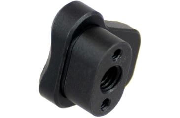 Image of AIM Sports Inc AR-10/AR-15 Oversized AR Mag Release Extension, Anodized Black, 810099630855