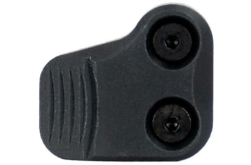 Image of AIM Sports Inc AR-10/AR-15 Oversized AR Mag Release Extension, Anodized Black, 810099630855