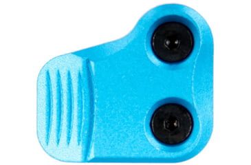 Image of AIM Sports Inc AR-10/AR-15 Oversized AR Mag Release Extension, Anodized Blue, 810099631364