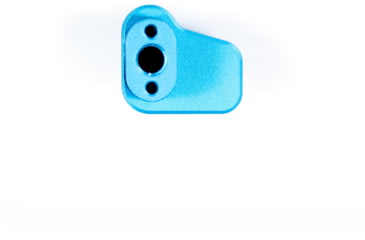 Image of AIM Sports Inc AR-10/AR-15 Oversized AR Mag Release Extension, Anodized Blue, 810099631364