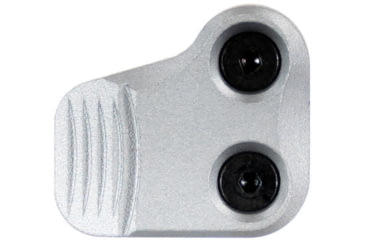 Image of AIM Sports Inc AR-10/AR-15 Oversized AR Mag Release Extension, Anodized Gray, 810099631395