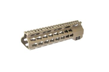 Image of AIM Sports Inc AR-15 Free Float Keymod Handguard, 10 inch, Thin-film ceramic coating, Flat Dark Earth Tan, MTK556C-CFT