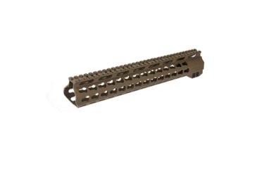 Image of AIM Sports Inc AR-15 Free Float Keymod Handguard, 13.5 inch, Thin-film ceramic coating, Burnt Bronze, MTK556M-CBB