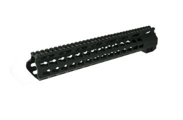 Image of AIM Sports Inc AR-15 Free Float Keymod Handguard, 13.5 inch, Thin-film ceramic coating, Battle Grey, MTK556M-COG
