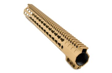 Image of AIM Sports Inc AR-15 Free Float Keymod Handguard, 15 inch, Cerakote, Flat Dark Earth Tan, MTK556R-CFT