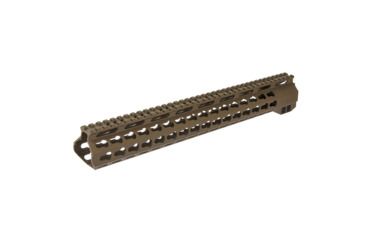 Image of AIM Sports Inc AR-15 Free Float Keymod Handguard, 15 inch, Thin-film ceramic coating, Burnt Bronze, MTK556R-CBB