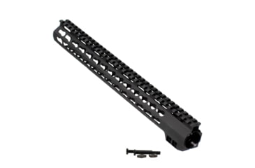 Image of AIM Sports Inc AR-15/M4 KeyMod Handguard Gen II, 13.5in, Black, Medium, MTK556M