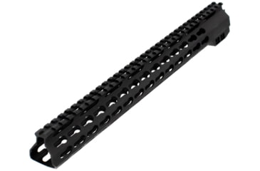 Image of AIM Sports Inc AR-15/M4 KeyMod Handguard Gen II, 13.5in, Black, Medium, MTK556M