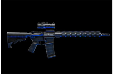 Image of AIM Sports Inc AR-15/M4 M-LOK Wraith Handguard, 15in, Black, Medium, US-AS003