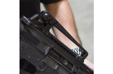 Image of AIM Sports Inc AR Detachable Carry Handle A2 Design w/Windage &amp; Elevation, Black, Small, MT017