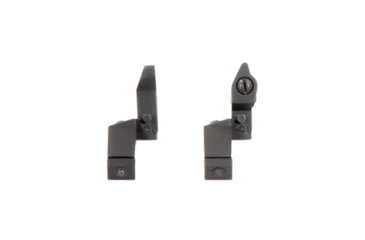 Image of AIM Sports Inc AR Low Profile 45 Degree Flip-Up Sight Set, Black, Small, MT45FS