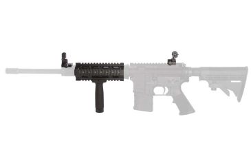 Image of AIM Sports Inc AR/M4 Combo Kit/Carbine Quad Rail/Flip Up Sights/Vertical Grip/V1 ACAR01