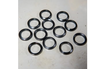 Image of AIM Sports Inc AR10/308 Crush Washer, 12 Pack, Black, Small, ACWA2