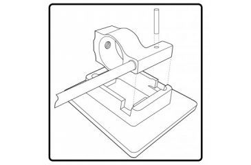 Image of AIM Sports Inc AR15 Gas Block / Tube Roll Pin JIG, Black, PJGBJ