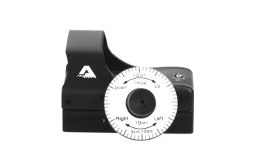 Image of AIM Sports Inc Compact 1x27mm Red Dot Reflex Sigh, 3.5 MOA Dot Sight, Aircraft Grade Aluminum, Black, RT5-C1, EDEMO1