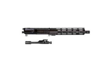 Image of AIM Sports Inc Complete AR Pistol Upper Receiver w/ BCG, 5.56 NATO, 10.5in Barrel, M4 Profile, Carbine, 1-8 Twist, 1/2x28 Thread, 10M-LOK Free Float Handguard, A2 Birdcage Flash Hider, Nitride, Black, AR5CUB8