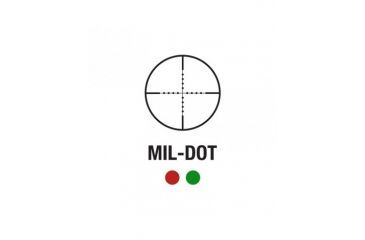 Image of AIM Sports Inc Dual Illuminated Mil-Dot Reticle