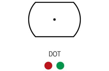 Image of AIM Sports Inc Dual Illuminated Red Dot Sight w/ 4 Reticles, Black, Operator Edition, Small RT4-OE1